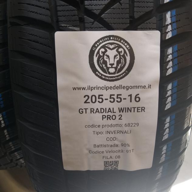 4 GOMME 205 55 16 GT RADIAL A68229 - Foto 2