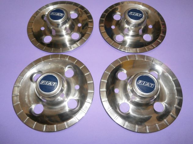 COPPE RUOTA MOZZO CENTRALE PER FIAT 127 L C FIAT 128 CL COMFORT ATTACCO 4X98