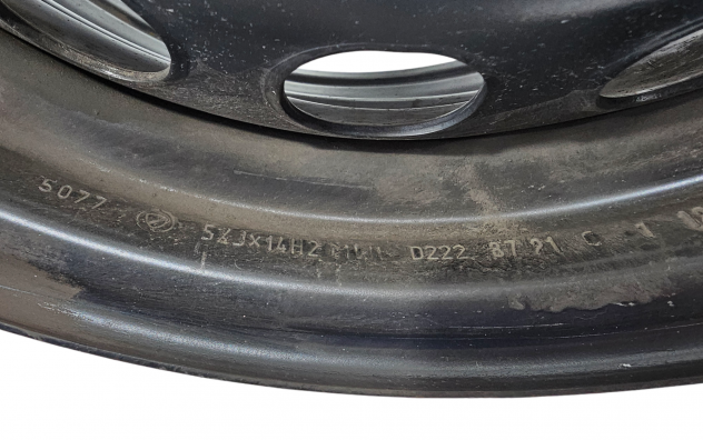 CERCHIO IN FERRO FIAT 500 Serie 51804399 (15) - Foto 10