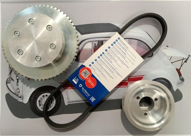 Kit Puleggia con Ruota Fonica 60-2 Cinghia Poly –V - Foto 3