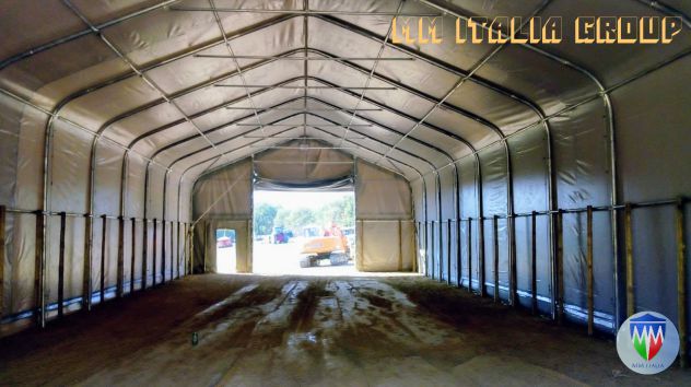 Agritunnel Tunnel Agricoli , magazzino deposito su misura costruiti da té - Foto 6