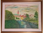 QUADRO PAESAGGIO BASILICA PALLADIANA VICENZA