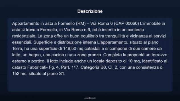 Immobile in asta di 149 m² in vendita a Formello - Foto 4