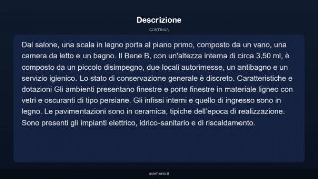 Immobile in asta di 224 m² con più di 5 locali e box auto doppio in vendita a Valledoria - Foto 11