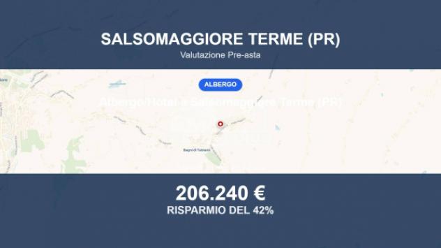 Immobile in asta di 1700 m² in vendita a Salsomaggiore Terme