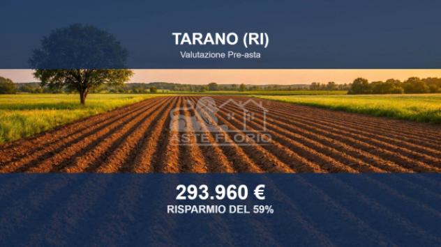 Immobile in asta di 139911 m² in vendita a Tarano