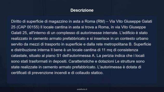 Immobile in asta di 11 m² in vendita a Roma - Foto 9