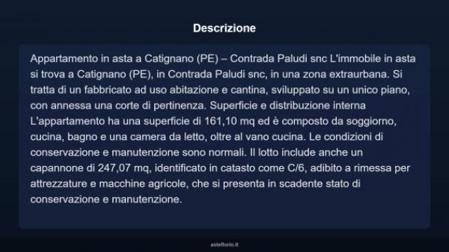 Immobile in asta di 161 m² in vendita a Catignano - Foto 4