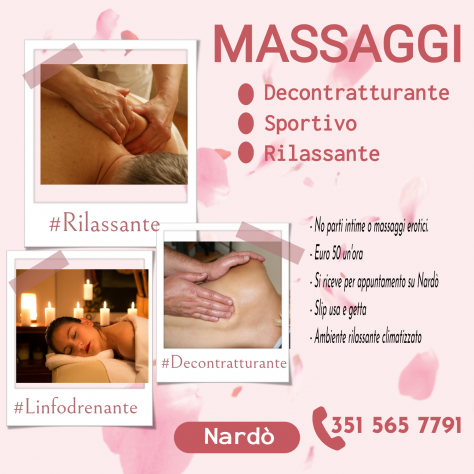 Massaggi Tel:3515657791