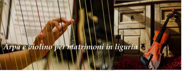 Arpa e violino a Imperia e Sanremo
