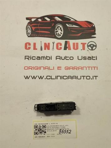 PULSANTIERA SENSORE DI PARCHEGGIO VOLKSWAGEN Golf 7 Berlina 5G1927238E CLH diesel 1598 (12) - Foto 3