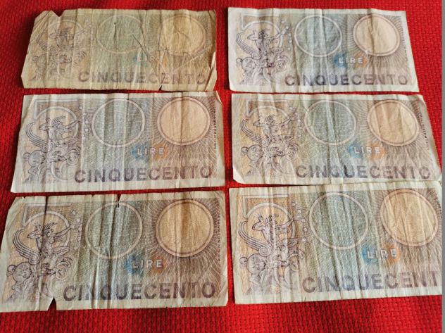 VECCHIE  ( CINQUECENTO LIRE ) - Foto 7