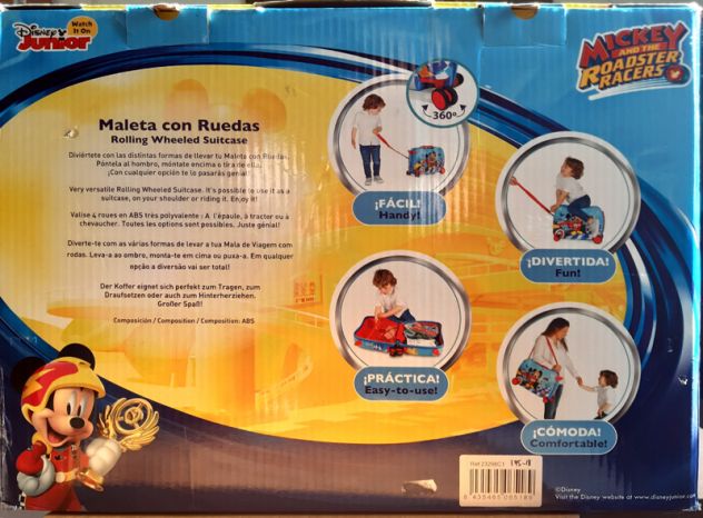 Valigia - trolley per bambino by Disney Junior - Foto 4
