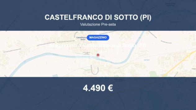 Immobile in asta di 109 m² in vendita a Castelfranco di Sotto