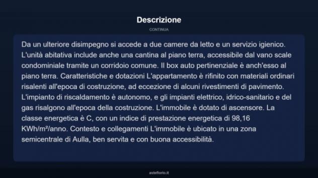 Immobile in asta di 100 m² con più di 5 locali e box auto in vendita a Aulla - Foto 9