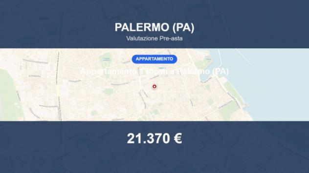 Immobile in asta di 31 m² in vendita a Palermo