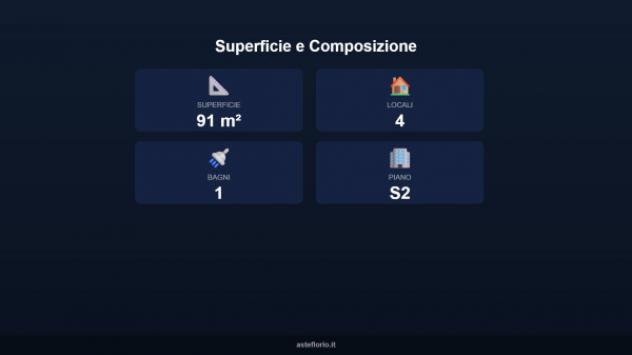 Immobile in asta di 91 m² in vendita a Palermo - Foto 2