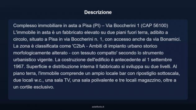 Immobile in asta di 300 m² in vendita a Pisa - Foto 6