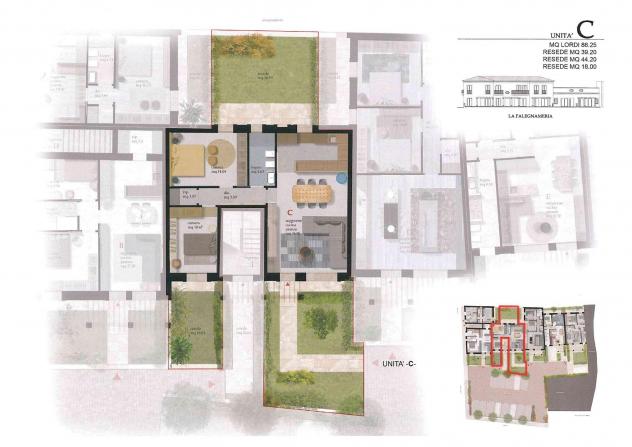 Appartamento in vendita a Cascina 86 mq Rif: 1224604