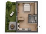 Open Space con giardino privato