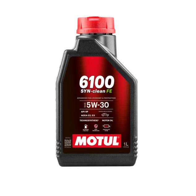 Lubrificante Technosynthese 5W30 per risparmio carburante e protezione motore. Compatibile con DPF e catalizzatori. Per motori benzina e diesel Euro 4
