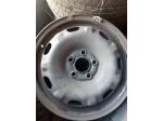 4 cerchi in ferro smontati 5x14 5 fori 5x100  VW per polo- fabia -A1 e altre mac