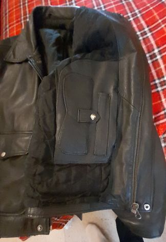 Giubbotto di pelle vintage tg xl usato poco - Foto 2