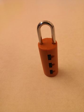 Porta chiavi a lucchetto con codice, marca Ristotec, senza chiave. Anni '80. - Foto 2