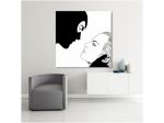 Quadro Diabolik Eva Kant dipinto a mano pop art