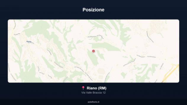 Immobile in asta di 150 m², box auto in vendita a Riano - Foto 16