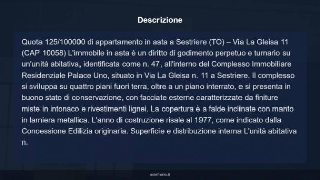 Immobile in asta di 50 m² in vendita a Sestriere - Foto 9