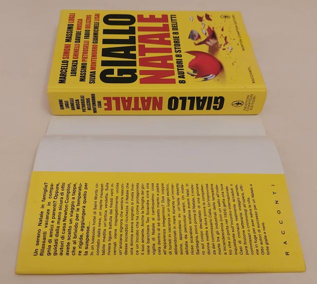 Giallo Natale.otto autori, otto storie, otto delitti 1°Ed.Newton Compton, 2013 - Foto 4