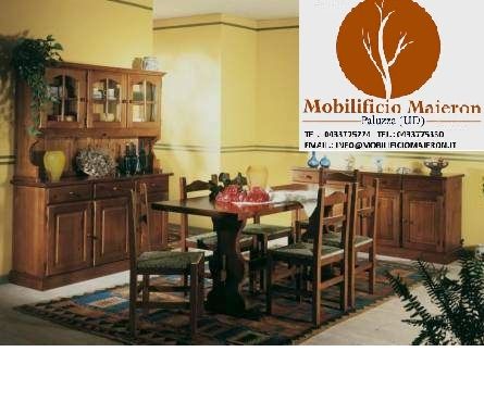 Cucine In Legno Arredamenti Rustici : Soggiorno in Legno 058 AFFARe