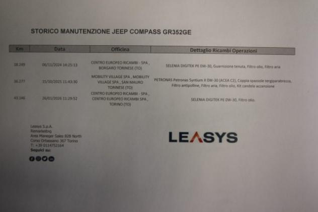 JEEP Compass 1.3 T4 190 CV PHEV AT6 4xe Limited PREZZO REALE rif. 24097234 - Foto 9