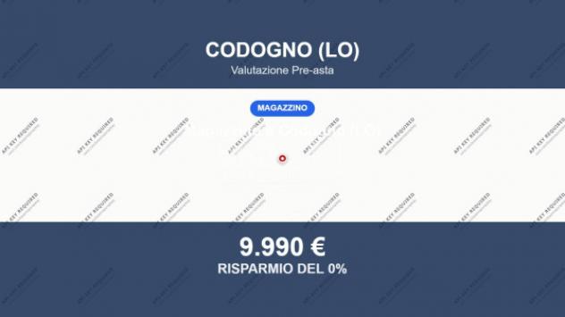 Immobile in asta di 30 m² in vendita a Codogno
