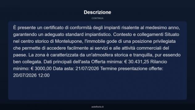 Immobile in asta di 52 m² in vendita a Montelupone - Foto 4