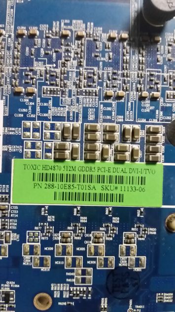 Scheda Video TOXIC HD4870 512Mb GDDR5 PCI-E DUAL DVI-I/TVO - Foto 2