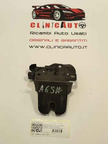 SERRATURA COFANO POSTERIORE AUDI A6 Avant Serie C6 (4F5) 4F9827520B 8P4827505B BPP (0412) - Foto 2