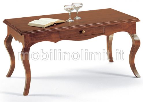 Tavolino pioppo massello - Nuovo
