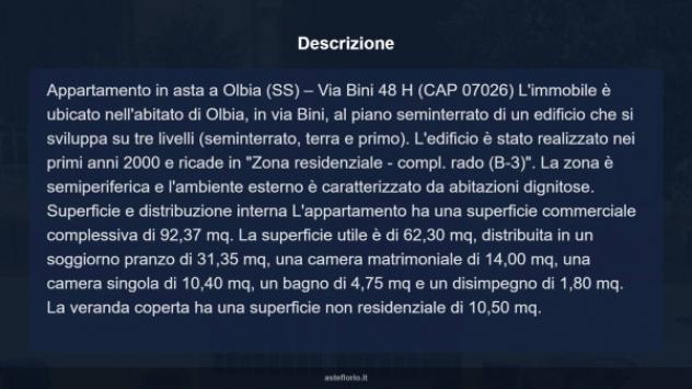 Immobile in asta di 83 m² in vendita a Olbia - Foto 17
