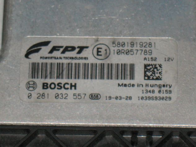 0281032557 ECU IVECO DAILY 35S12 2.3 EDC17C69-3.72 5801919281 1039S93029 - Foto 2
