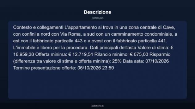 Immobile in asta di 79 m² in vendita a Cave - Foto 6