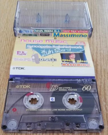 Cassette tape registrata su Radio Italia Network DJ Set: Walter S. e Massimino