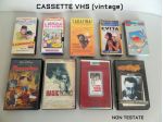 Cassette VHS (vintage)  Film e cartoon