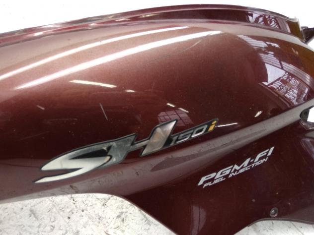 HONDA SH I 150 CARENA FIANCATA POSTERIORE DESTRA 3 ALETTE ROTTE 2005 2008 - Foto 4
