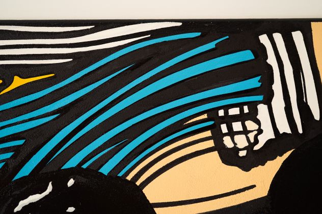 Quadro The Beatles dipinto a mano pop art - Foto 3