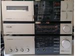 Pioneer A-X5 ampli/CT-X5 deck/F-X3 tuner AM/FM stereo, midi usati
