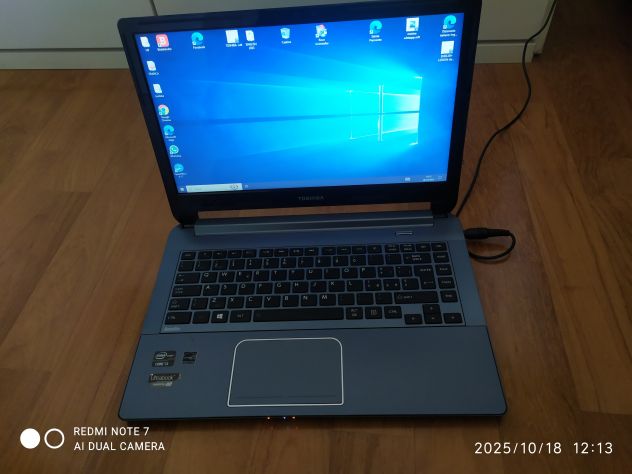 PC TOSHIBA CON ALIMENTATORE E CUSTODIA - Foto 8