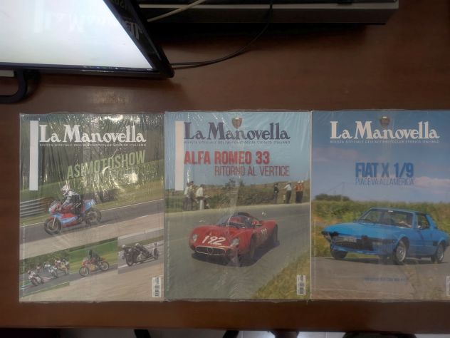 Riviste di auto d'epoca La Manovella incelofate - Foto 2