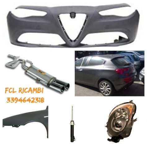 Ricambi Alfa Romeo Giulietta Mito 156 159 Brera musata frontale kit airbag